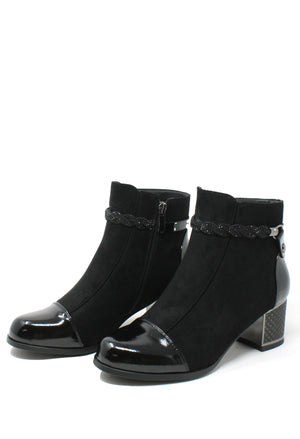 Diamante Twist Ankle Boot