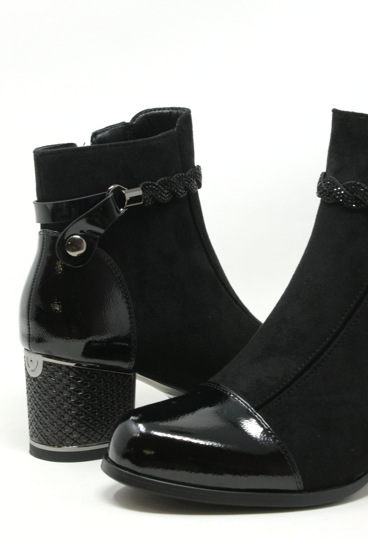 Diamante Twist Ankle Boot