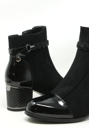 Diamante Twist Ankle Boot
