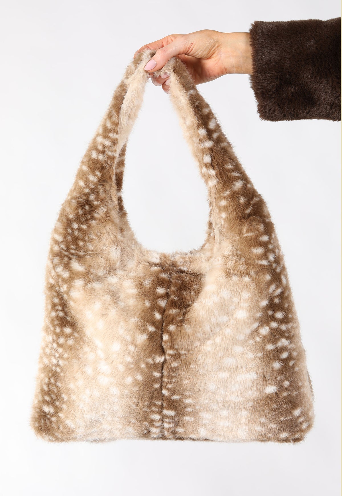 Faux Fur Shoulder Bag