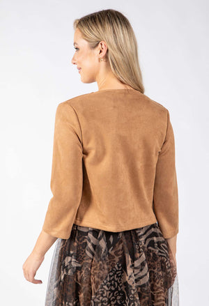 Carine Faux Suede Jacket
