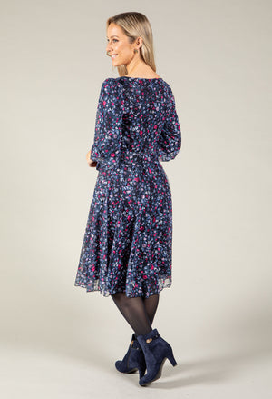 Floral Print Skater Dress