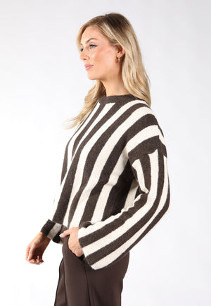 Striped Knit Jumper