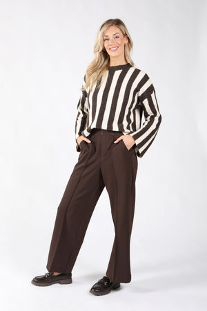 Striped Knit Jumper
