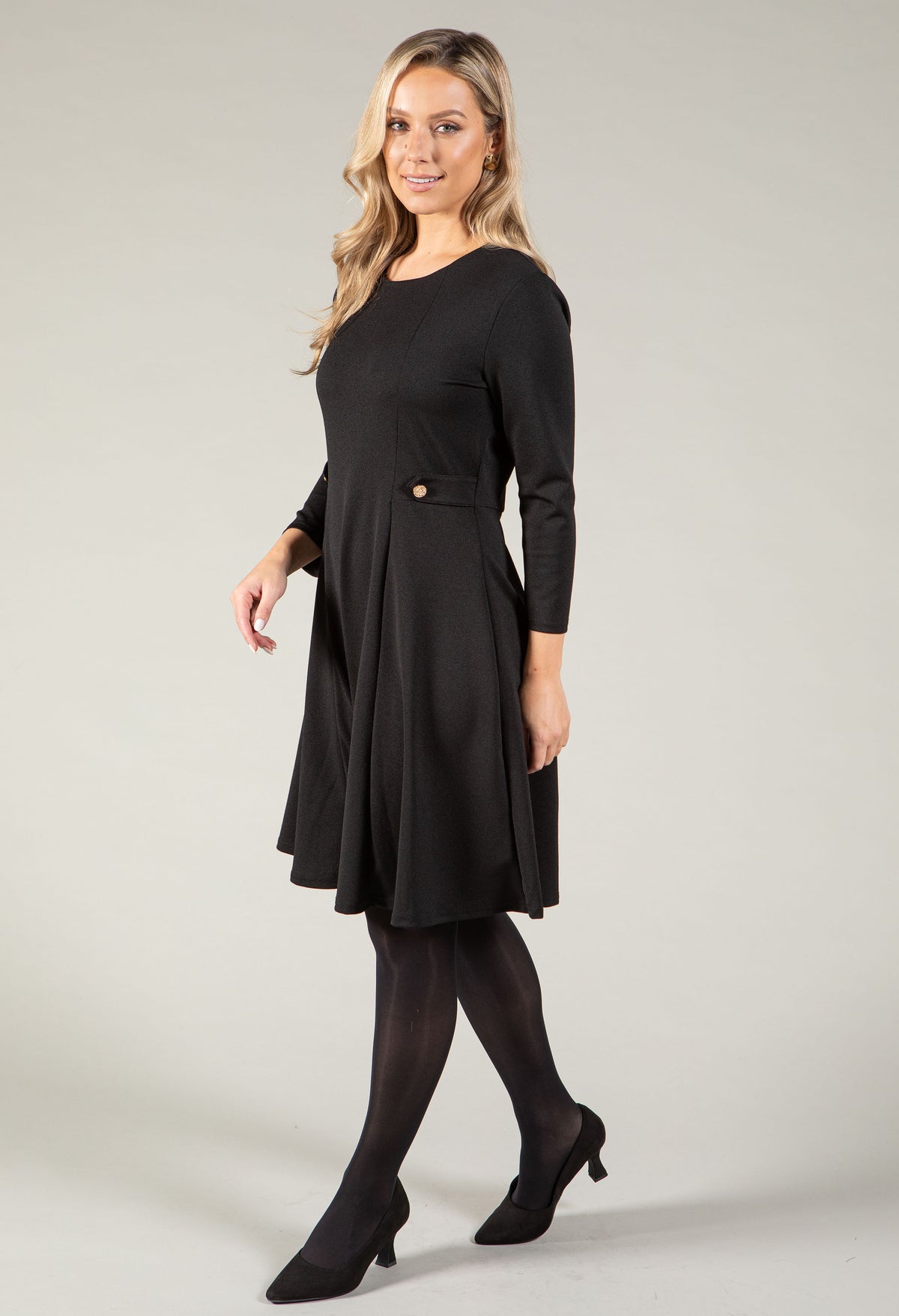 Panel Flare Dress