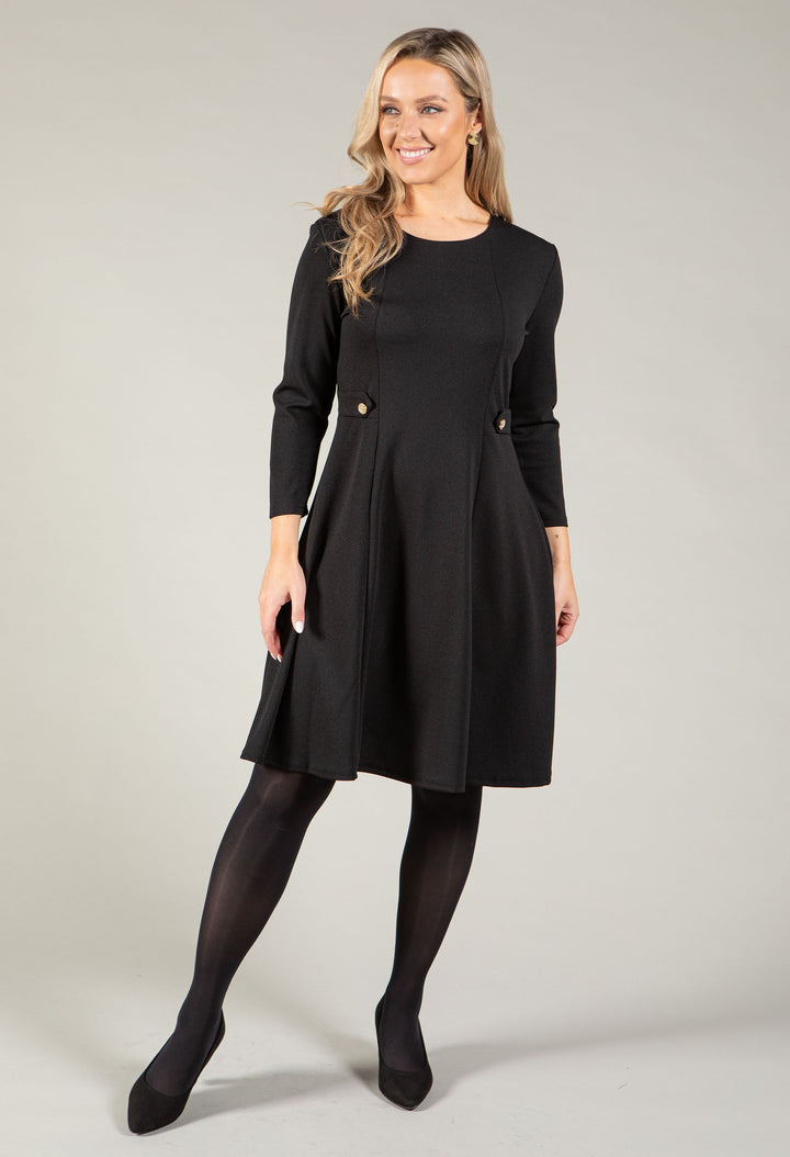 Panel Flare Dress
