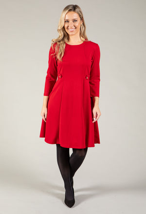 Panel Flare Dress