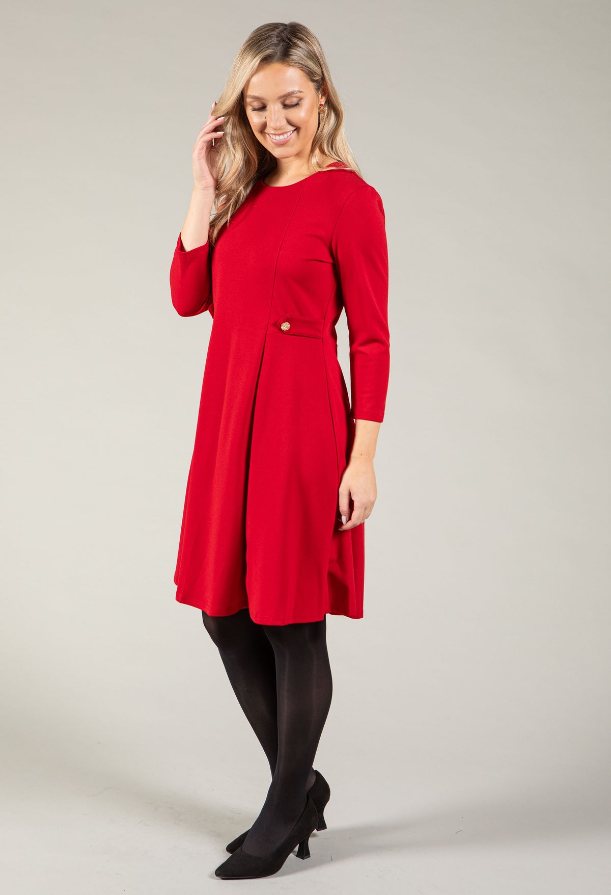 Panel Flare Dress