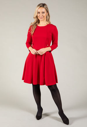 Panel Flare Dress