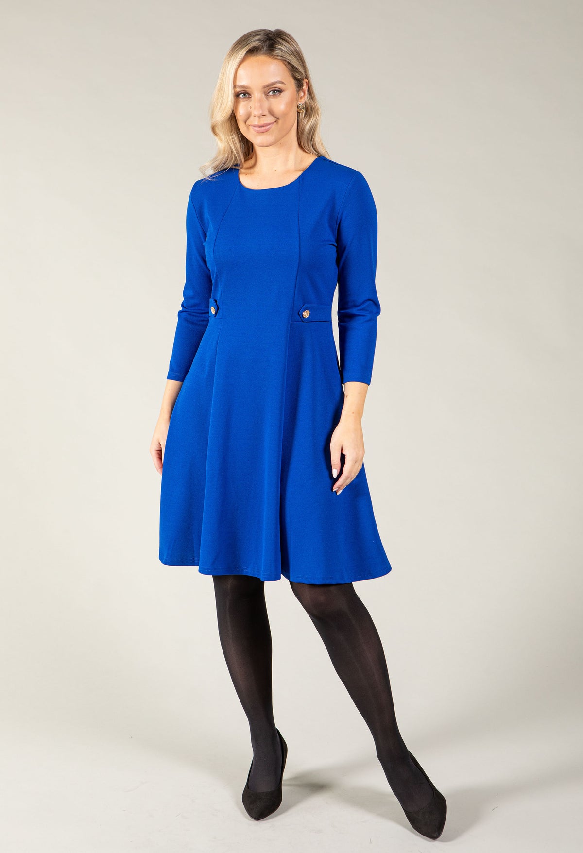 Panel Flare Dress