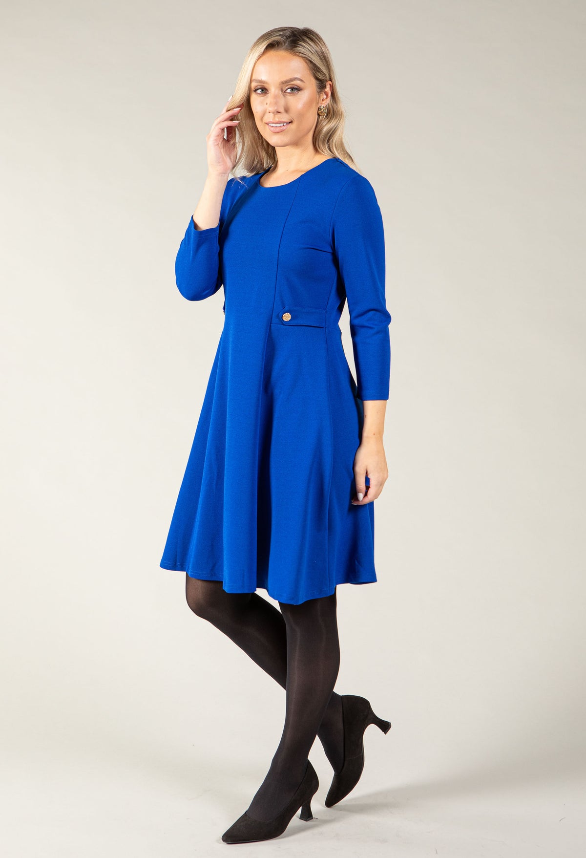 Panel Flare Dress