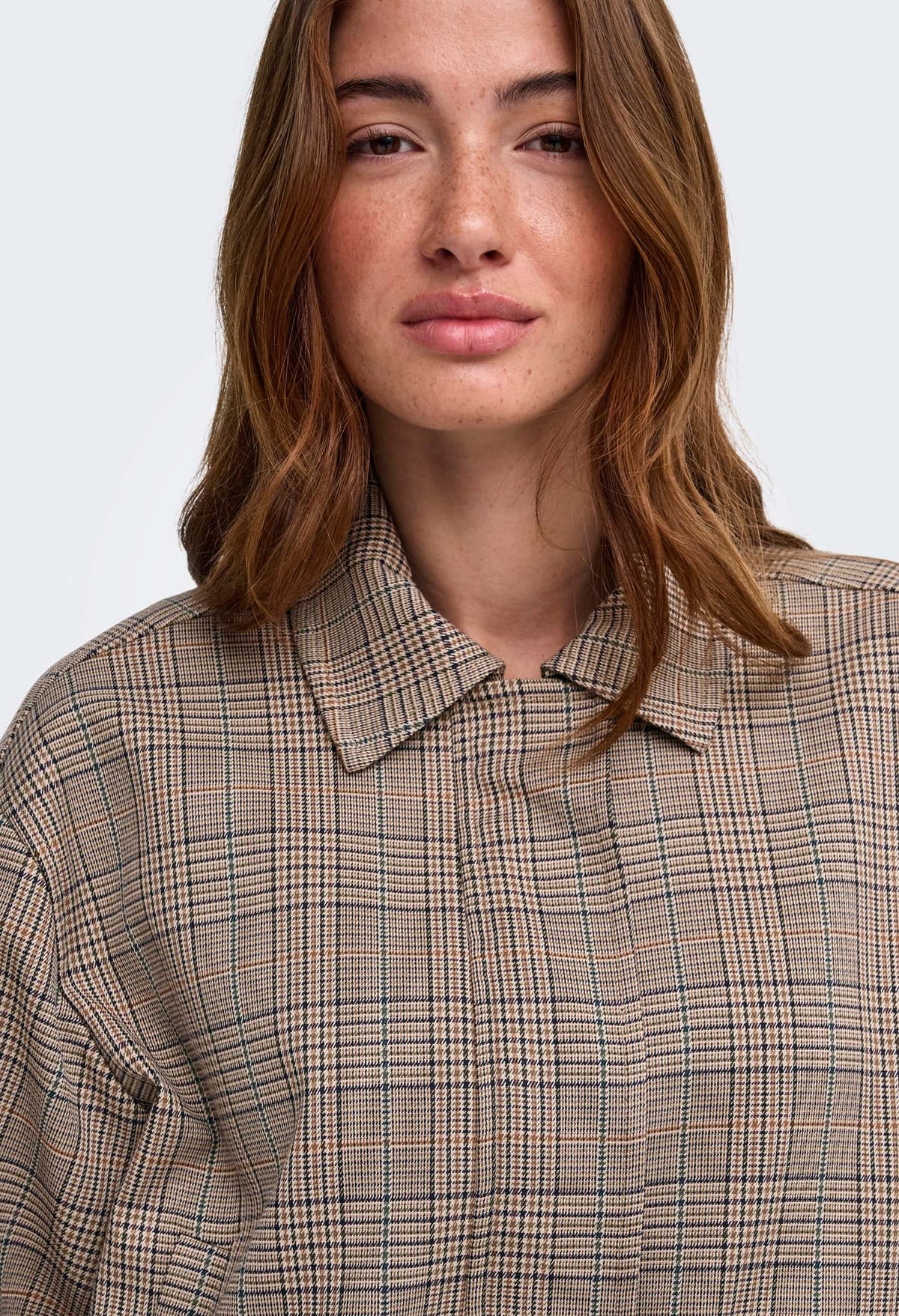 Onlursula Check Bomber Jacket