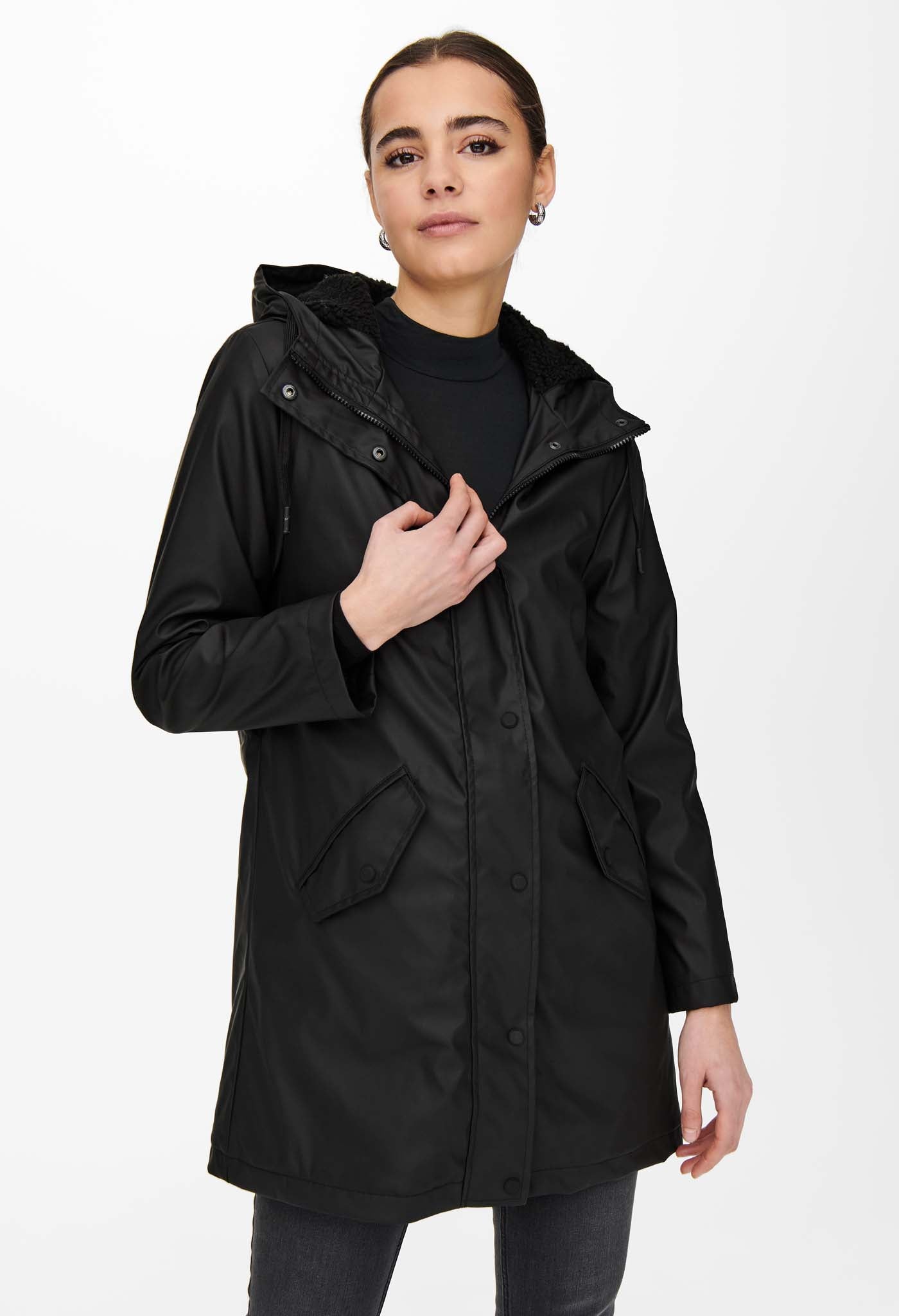 Onlsally Padded Raincoat