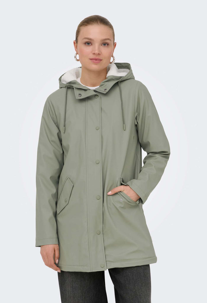 Onlsally Padded Raincoat
