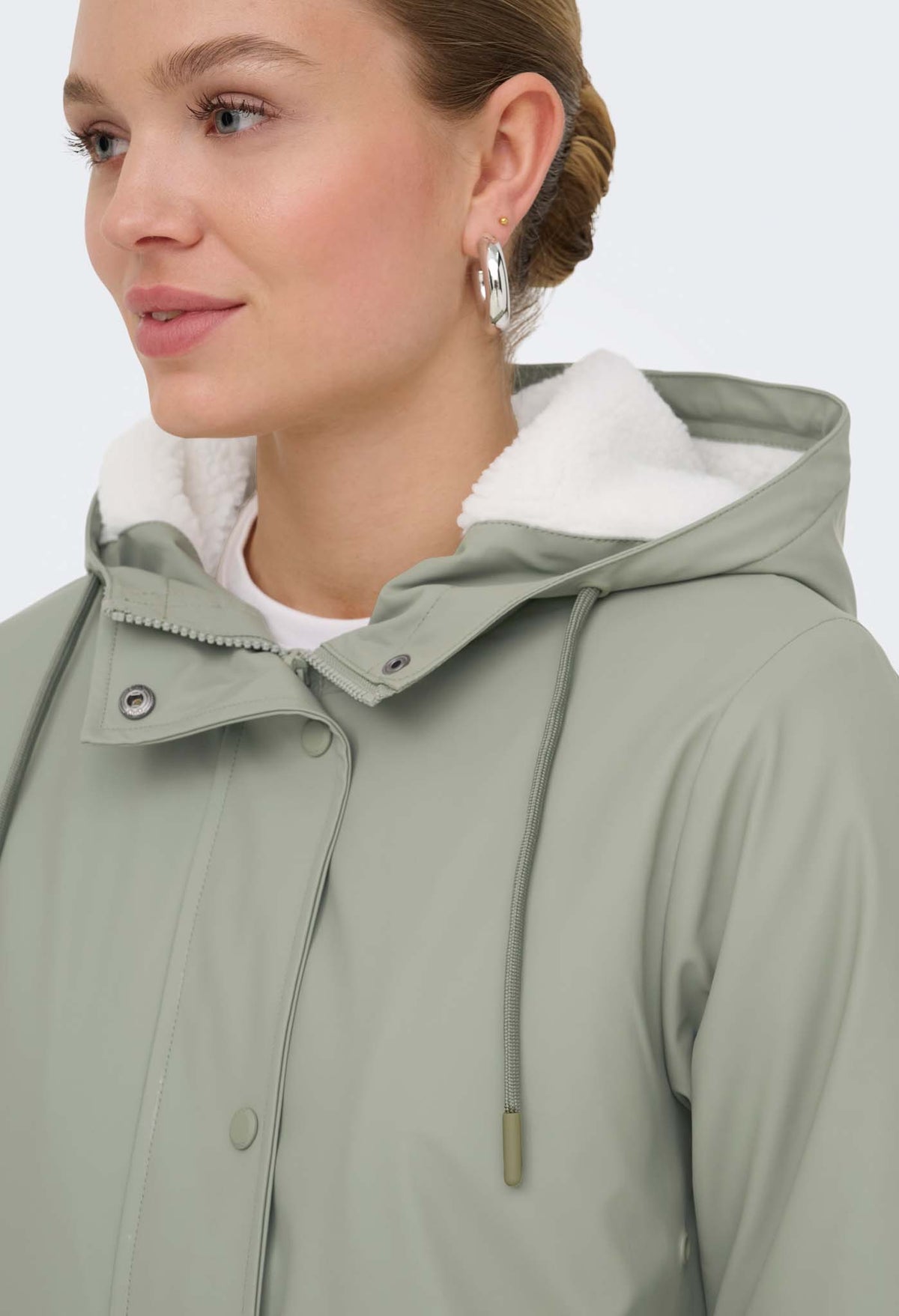 Onlsally Padded Raincoat