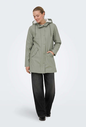 Onlsally Padded Raincoat