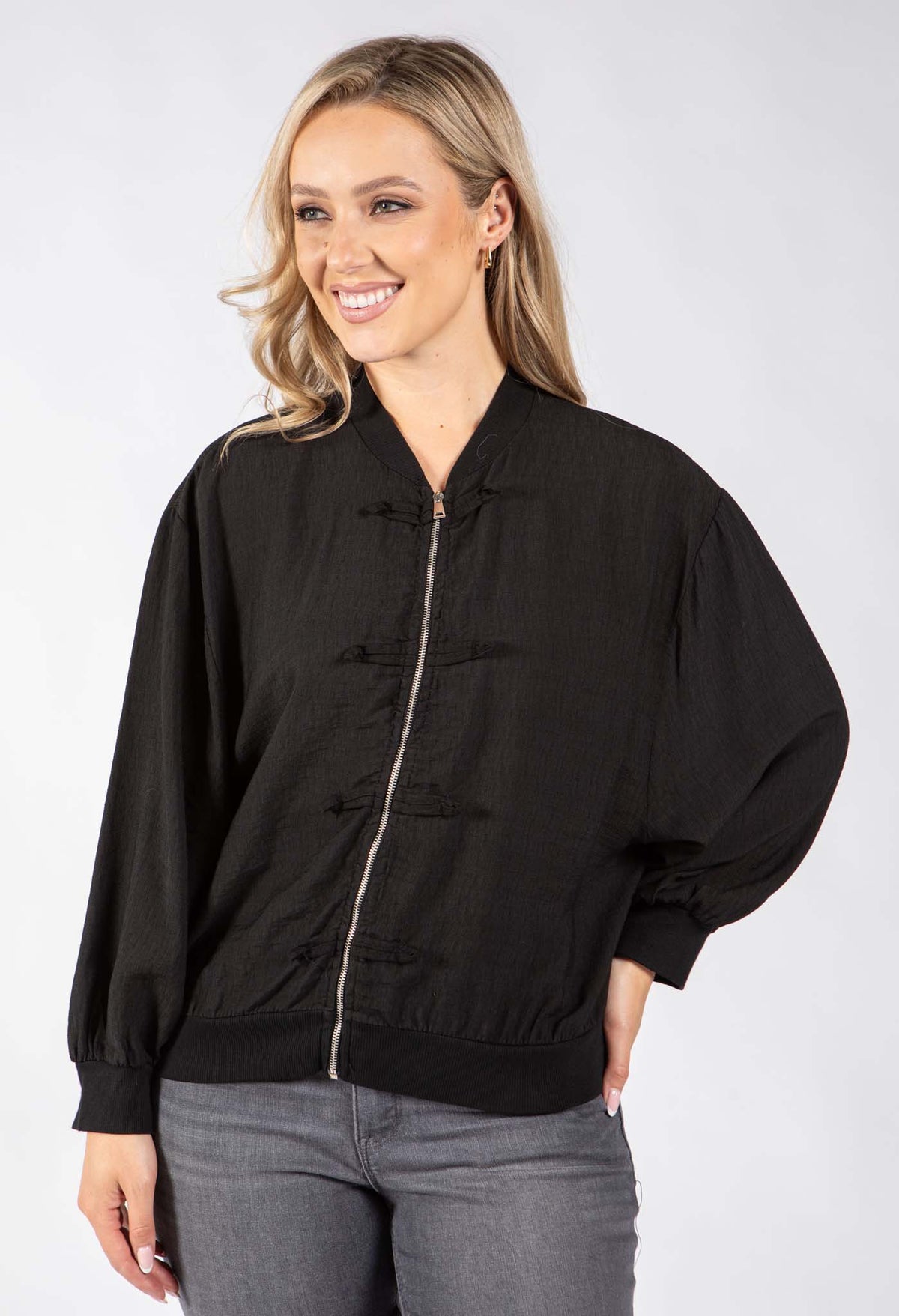 Oriental Style Bomber Jacket