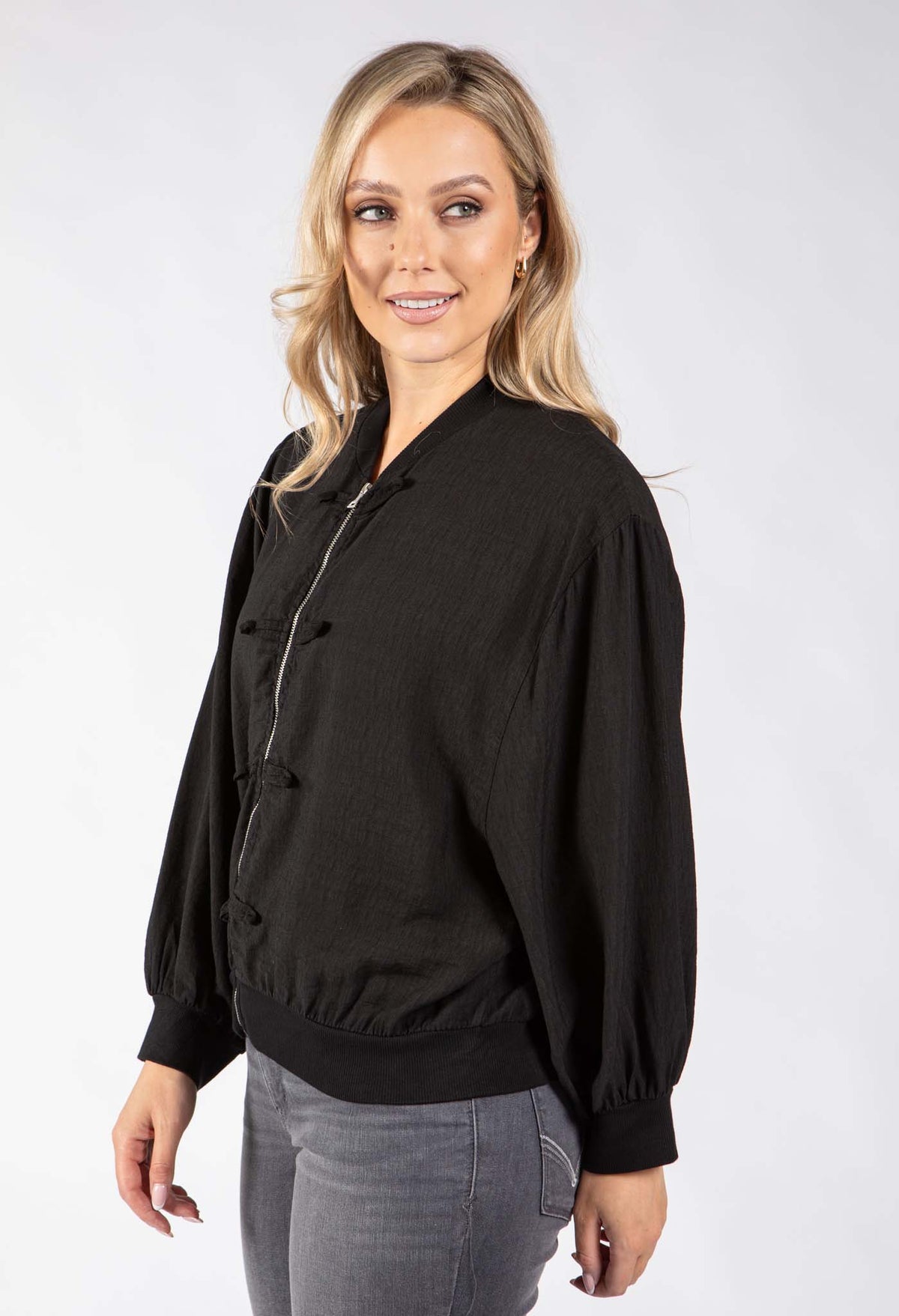 Oriental Style Bomber Jacket
