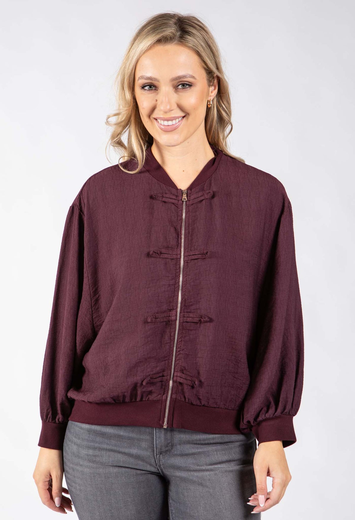 Oriental Style Bomber Jacket