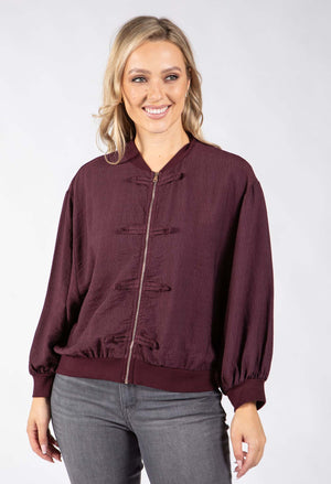 Oriental Style Bomber Jacket