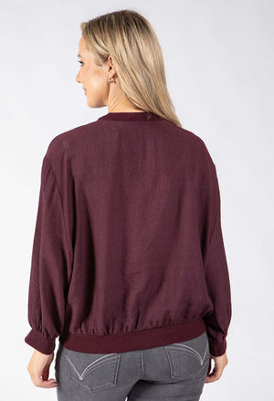 Oriental Style Bomber Jacket