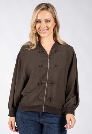 Oriental Style Bomber Jacket