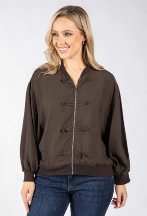 Oriental Style Bomber Jacket