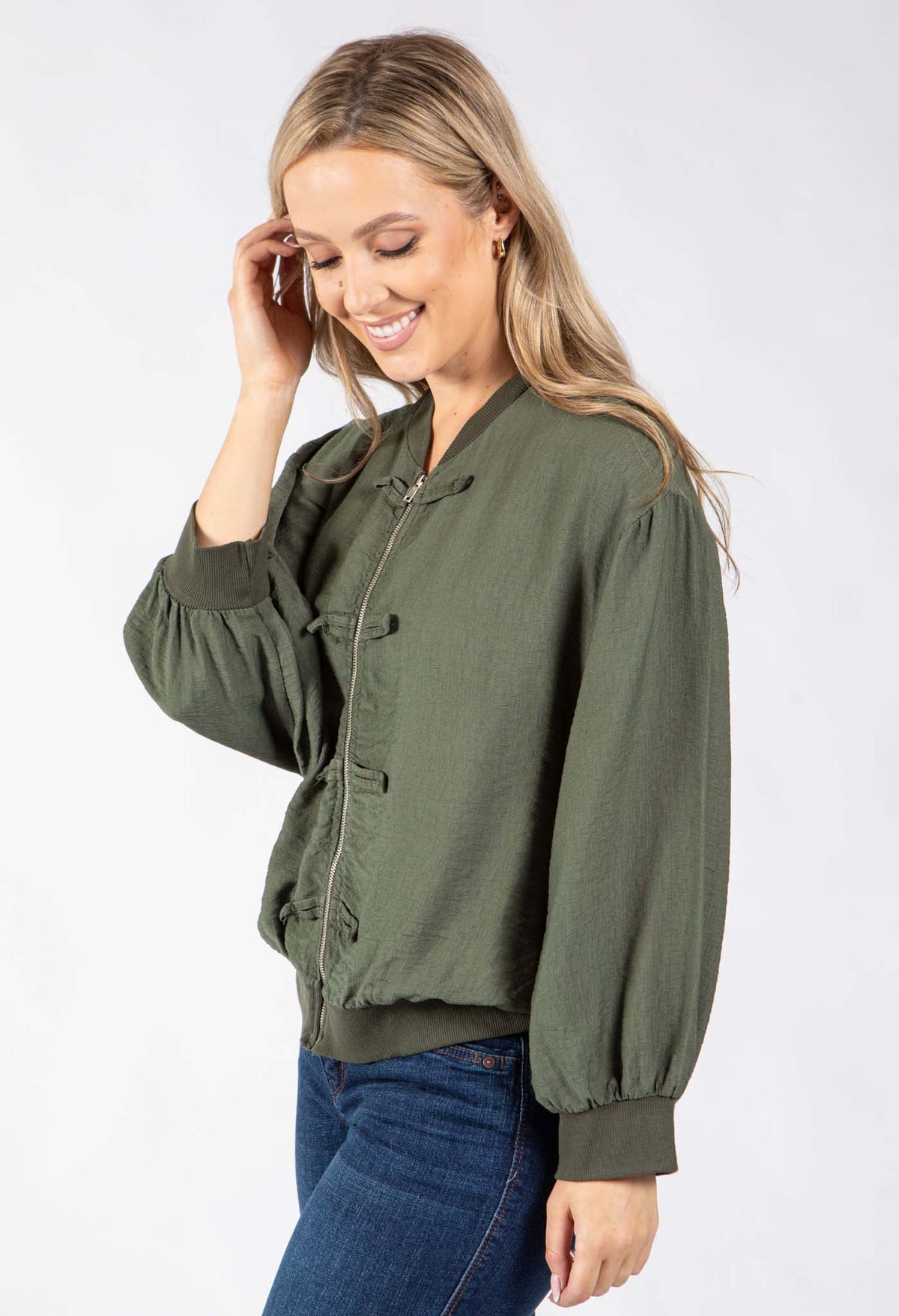 Oriental Style Bomber Jacket