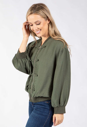 Oriental Style Bomber Jacket