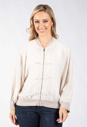 Oriental Style Bomber Jacket
