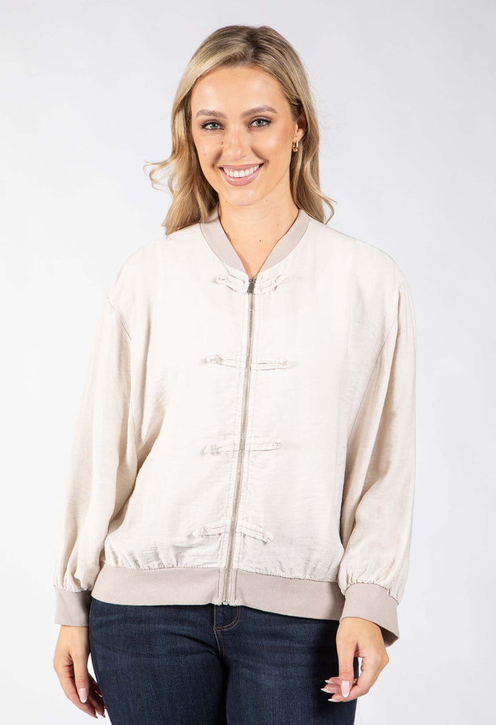 Oriental Style Bomber Jacket