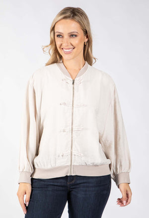 Oriental Style Bomber Jacket