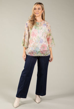 Turin Mohair Fine Knit Top