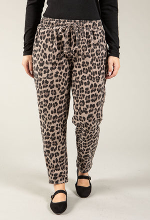 Leopard Print Joggers