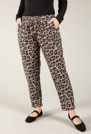 Leopard Print Joggers