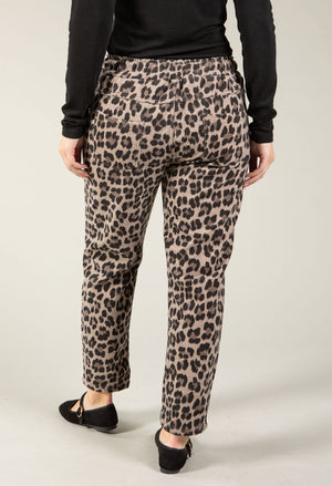 Leopard Print Joggers