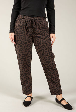 Leopard Print Joggers