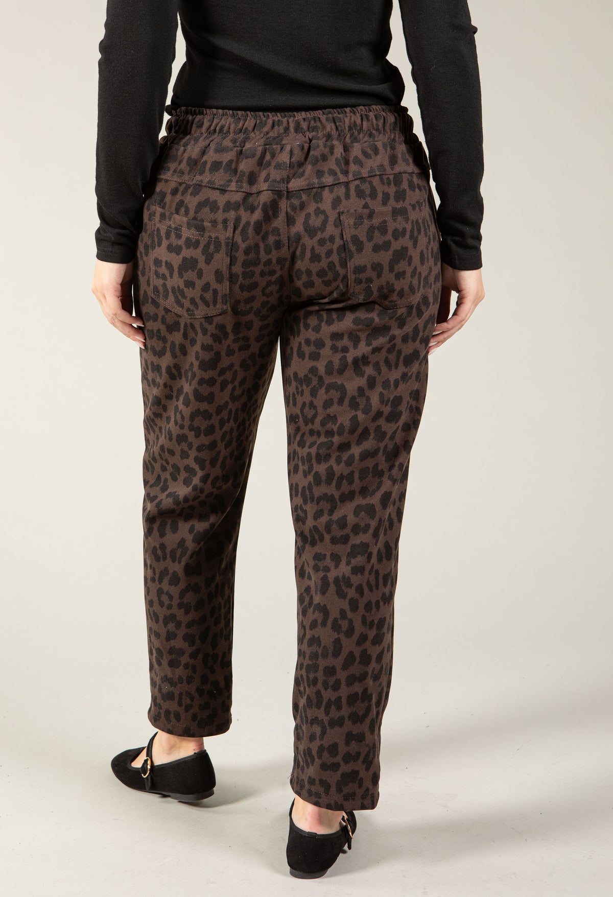 Leopard Print Joggers