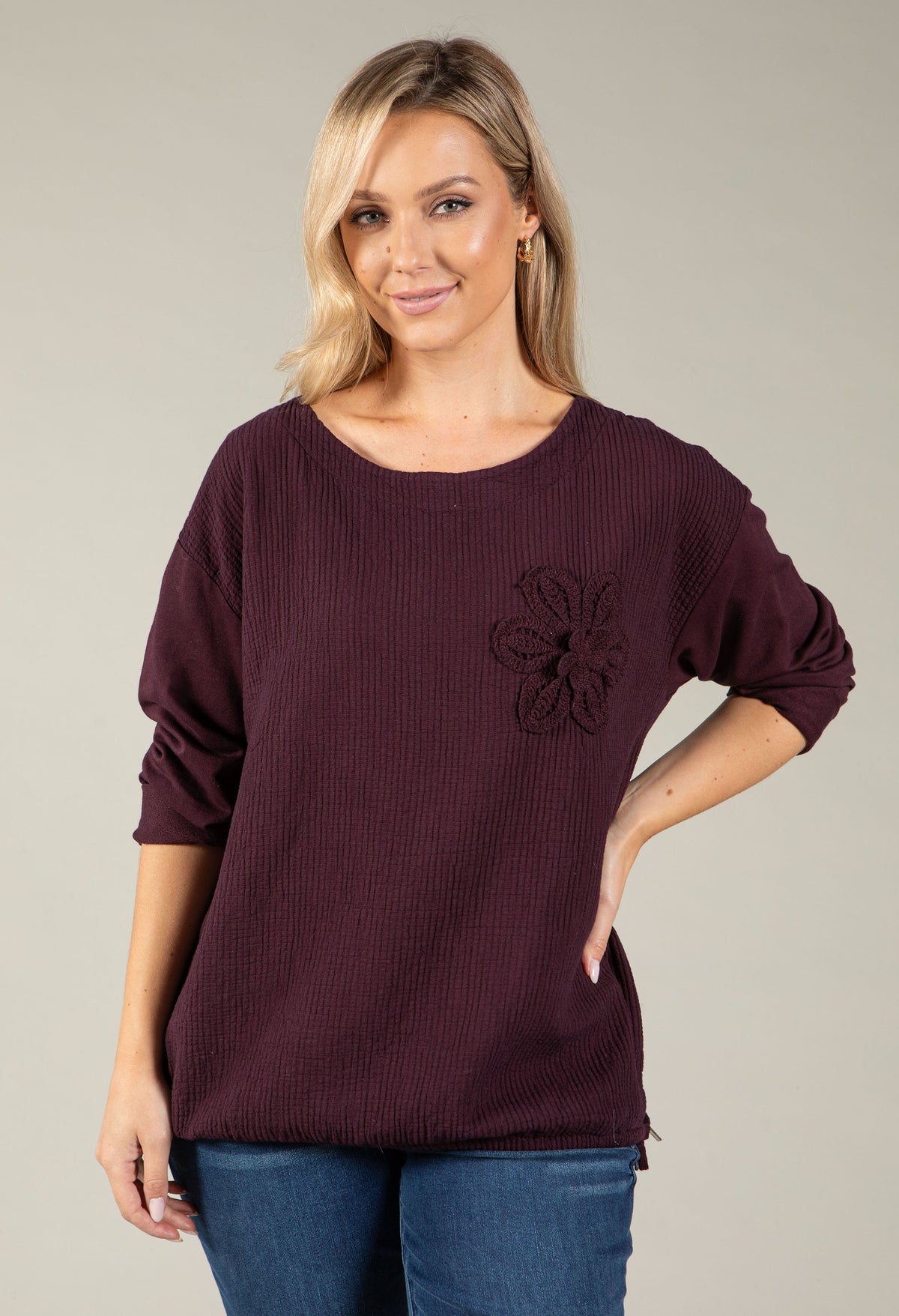 Lili Seersucker Top