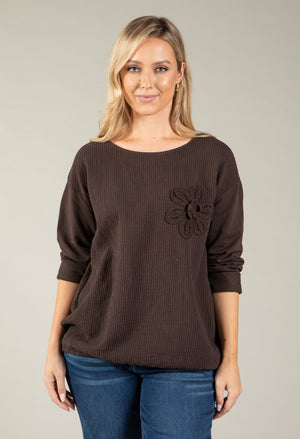 Lili Seersucker Top