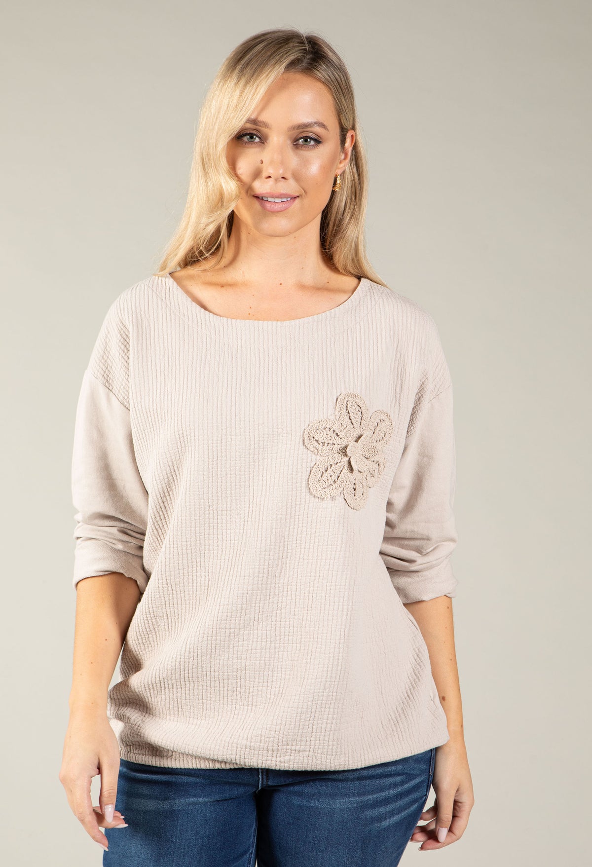 Lili Seersucker Top