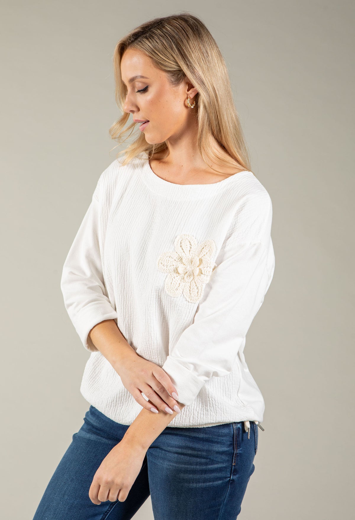 Lili Seersucker Top