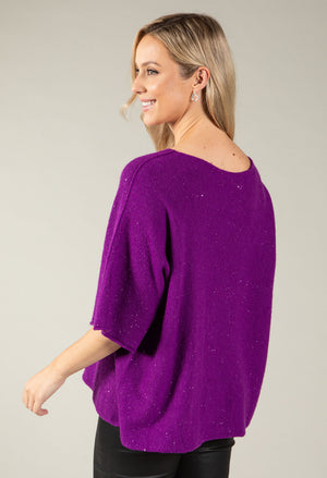 Sparkle Relaxed Knit Jumper