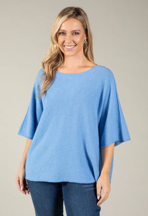 Sparkle Relaxed Knit Jumper