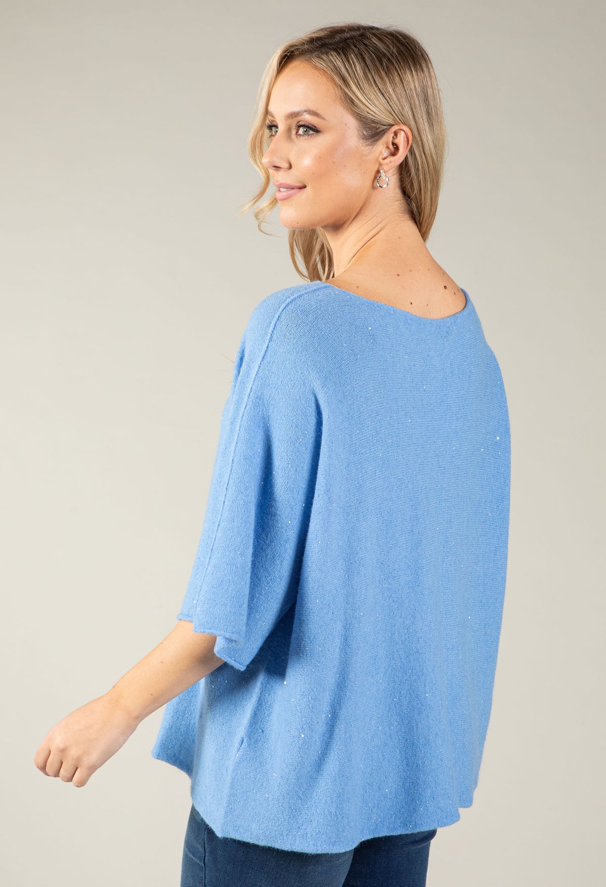Sparkle Relaxed Knit Jumper