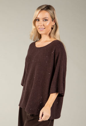 Sparkle Relaxed Knit Jumper