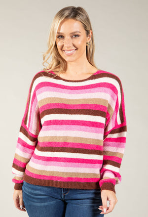 Avery Striped Knit