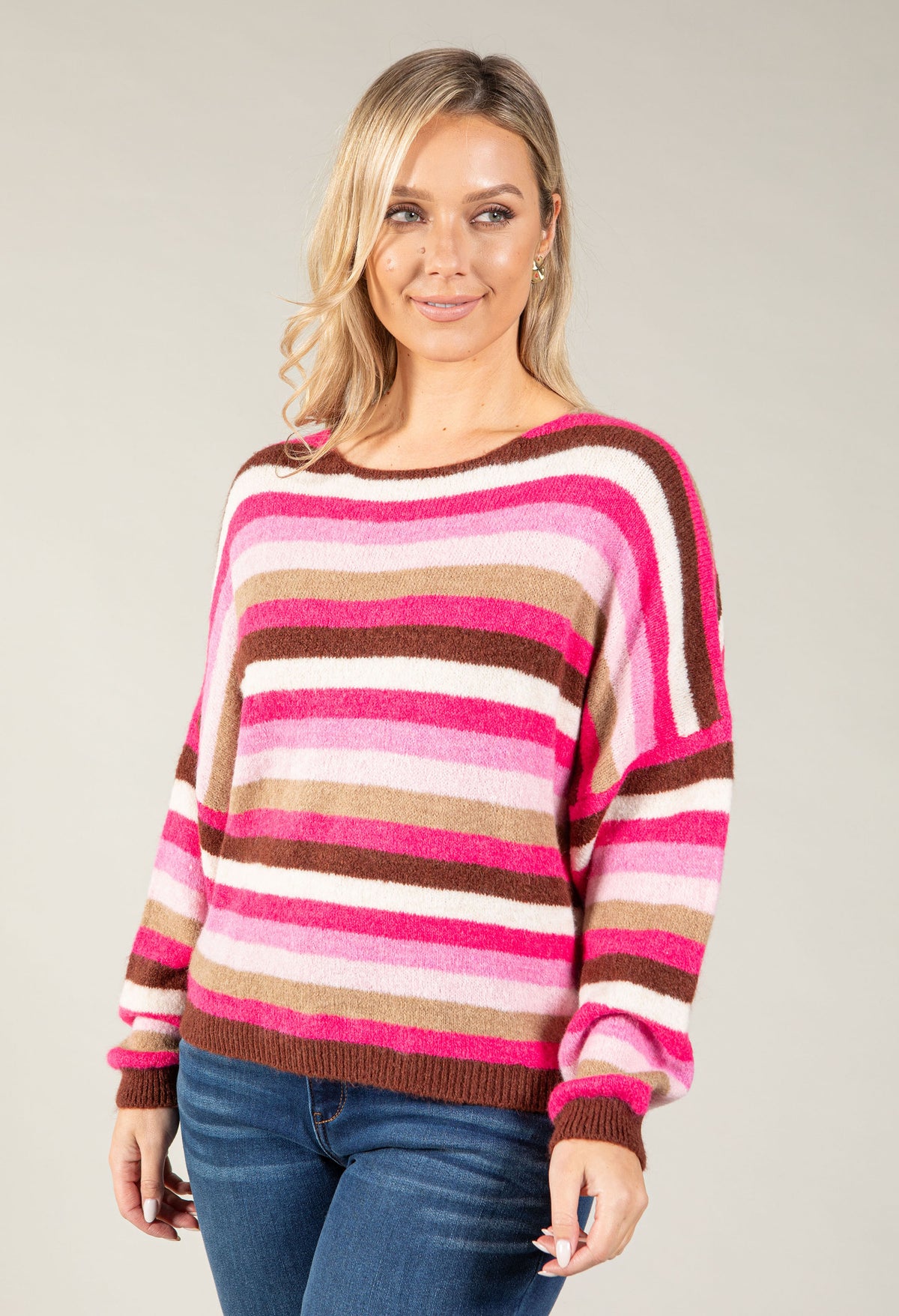 Avery Striped Knit