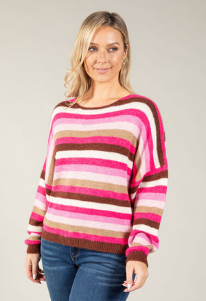 Avery Striped Knit