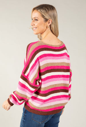 Avery Striped Knit